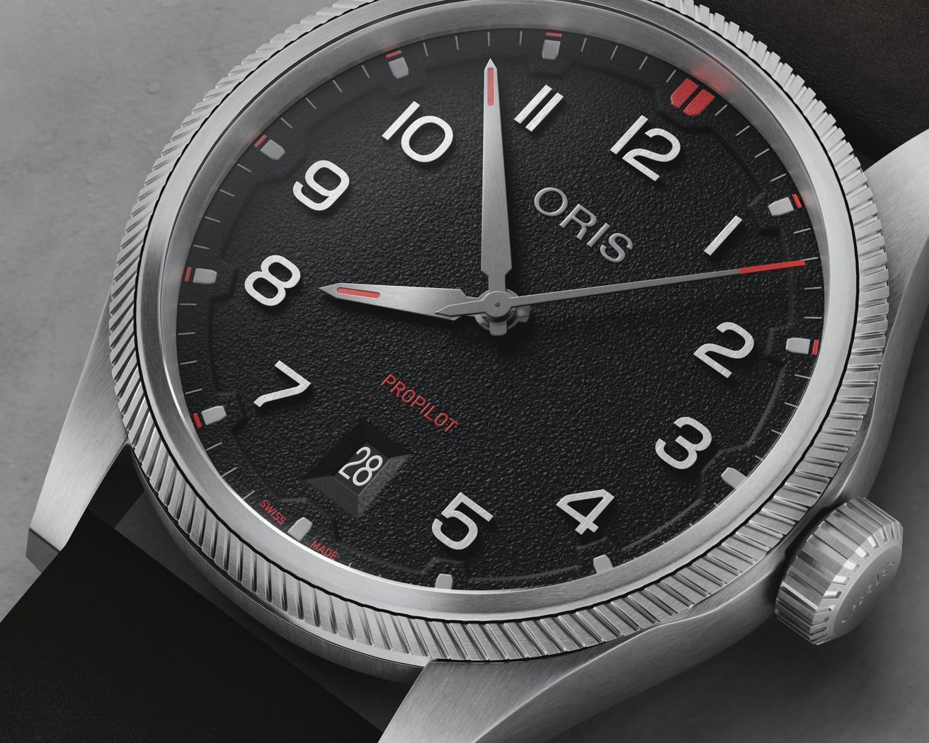 オリス(ORIS) NEW プロパイロット デイト 41mm ブラック 01 733 7805